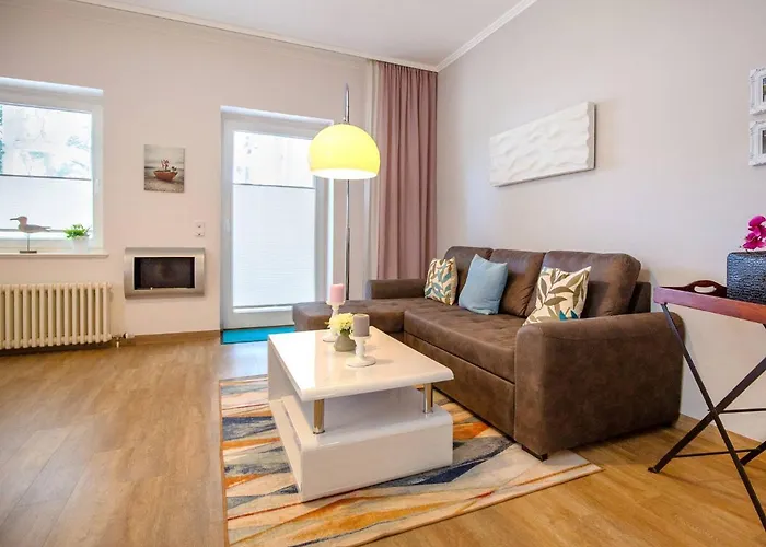 Strandvillen - Mit Meerblick, 1 Schlafzimmer Und Balkon Sv-606 Apartmán *