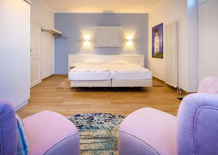 Strandvillen - Mit Meerblick, 1 Schlafzimmer Und Balkon Sv-606 * Binz